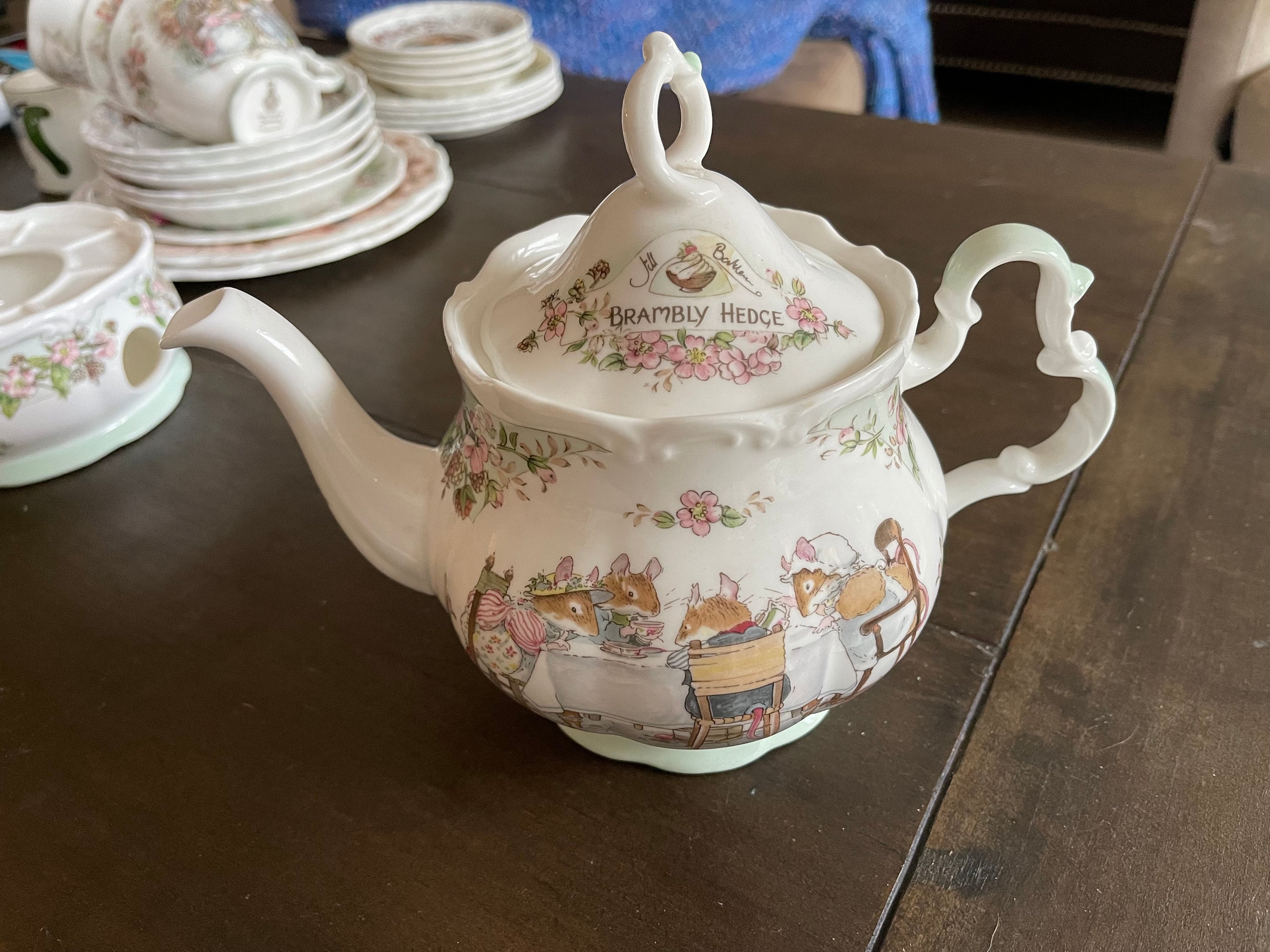 Brambly Hedge Teapot - Etsy