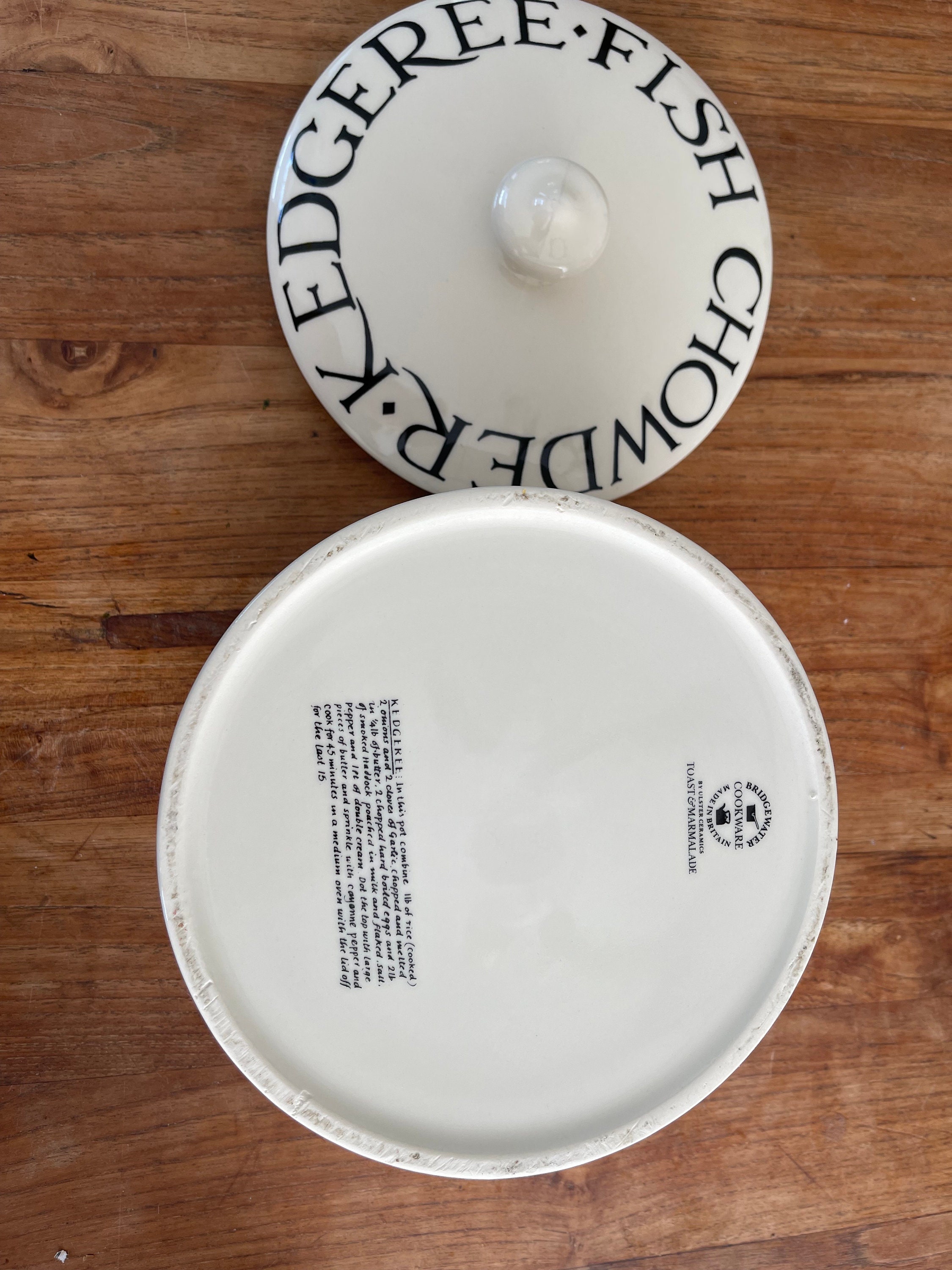 ポット/Black Toast & Marmalade/Emma Bridge A Gorgeous Emma Bridgewater Black Toast & Marmalade Oven