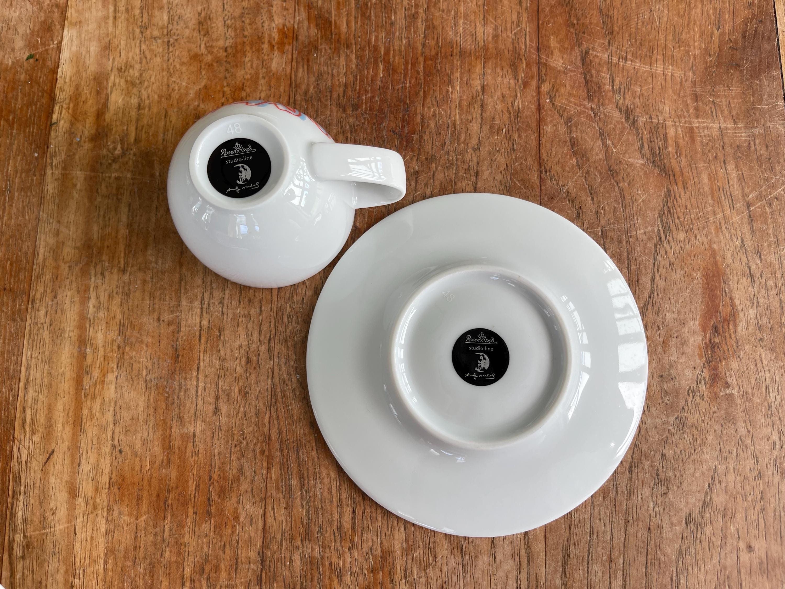 A Gorgeous Rosenthal Studio Line-andy Warhol-daisies-espresso Cup