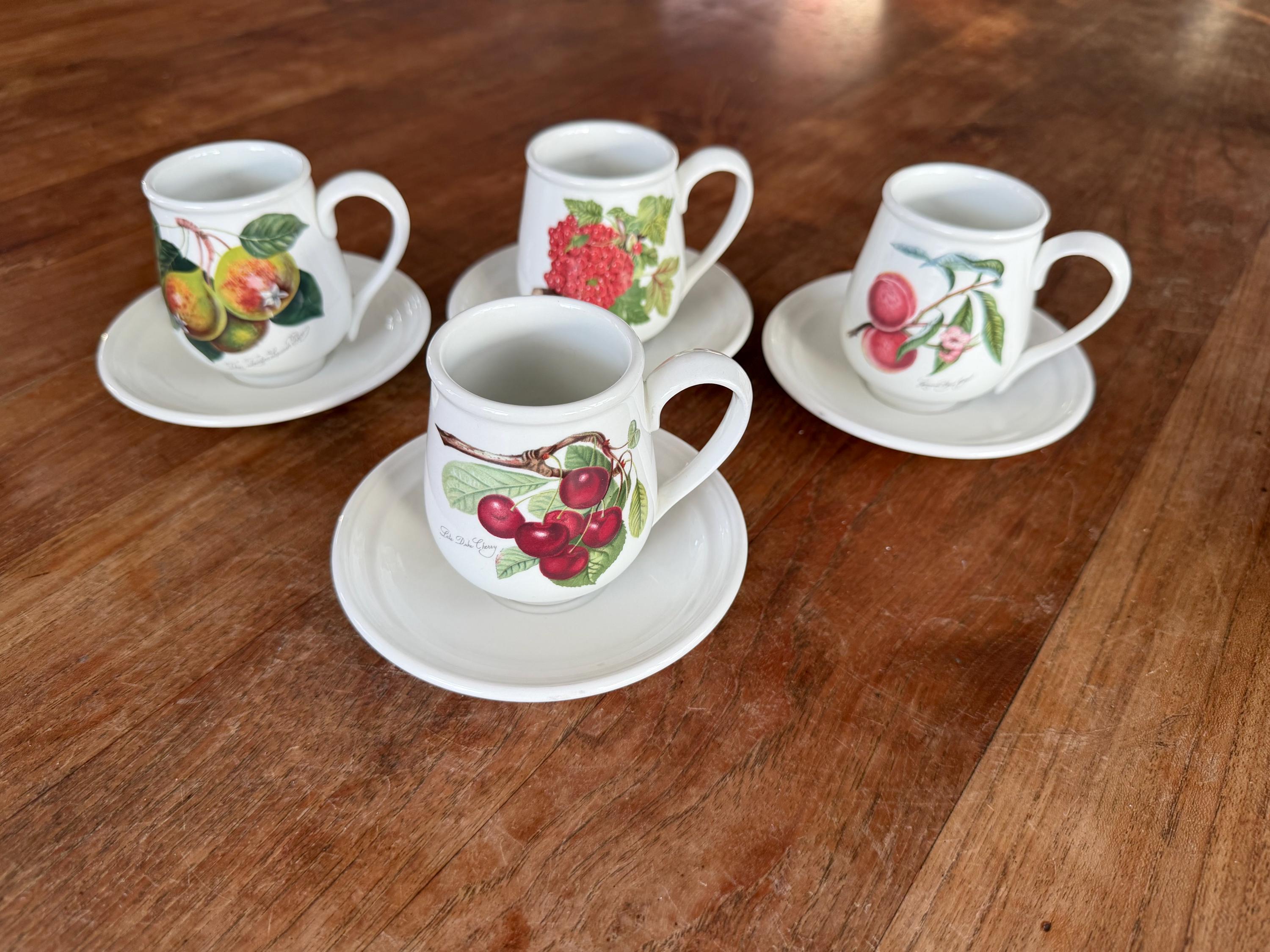 Portmeirion Pomona Cup & Saucer Set and - Romantic Saucer, Tea