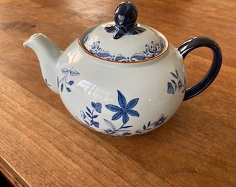 A Rörstrand Ostindia/east groot theepot met zeefje/large teapot with lid and filter-1liter- Rare