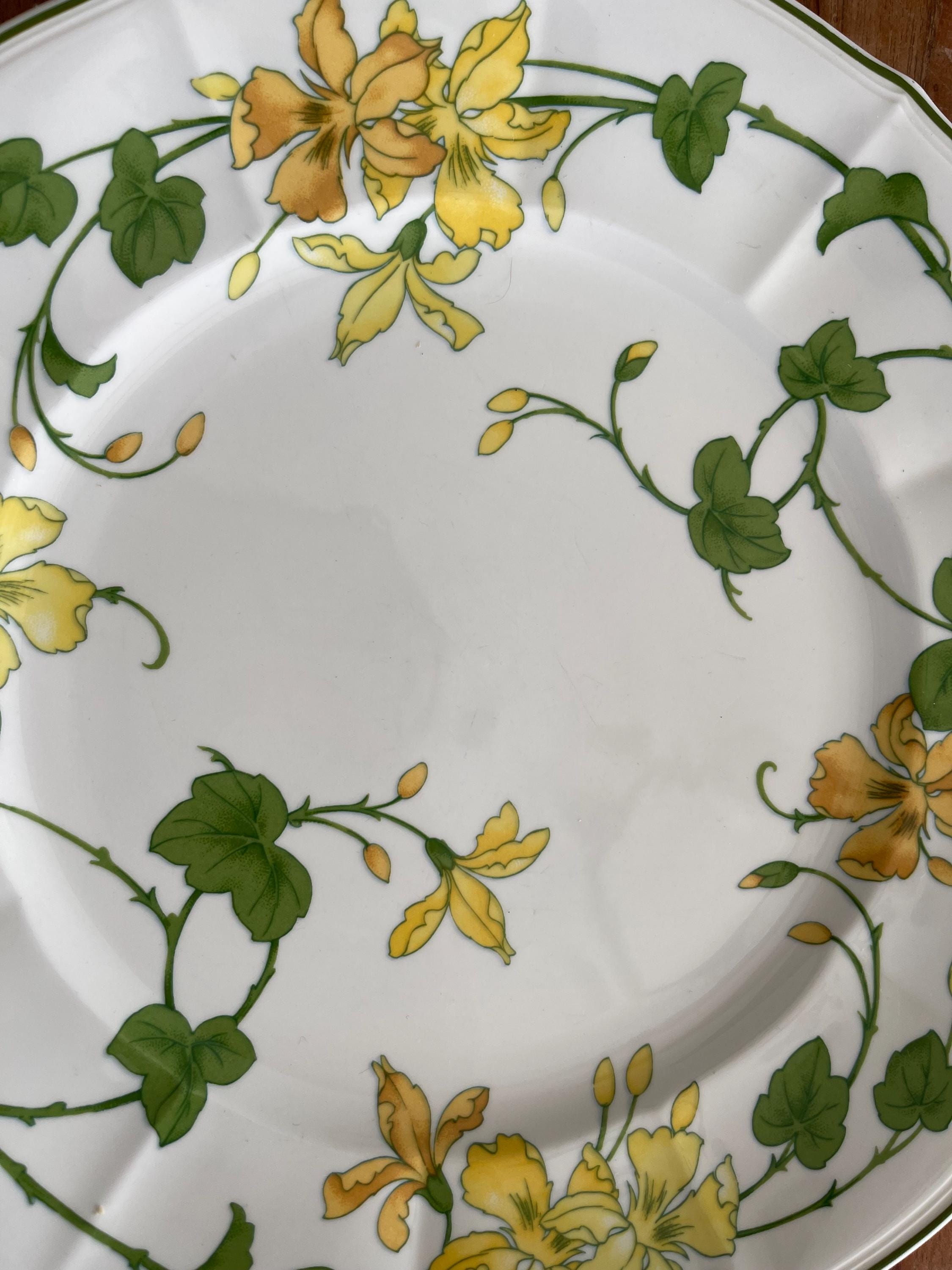 ゴージャスなビレロイ＆ボッホ「ゼラニウム マルバ」ラージディナー