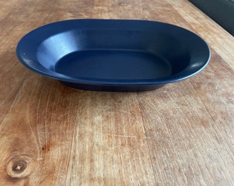 A Vintage Arabia Finland- Blues-Heikki Orvola- Large Deep Bowl-Large Vegetable Bowl/Serving Dish-36x28x6cm -Very Rare!