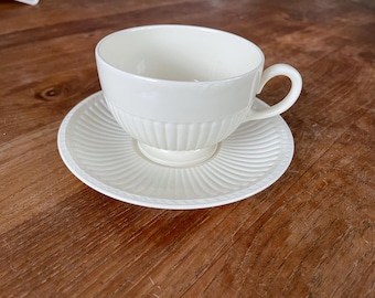 Wedgwood Edme Queen's Ware Cup Saucer Plate Trio - Etsy