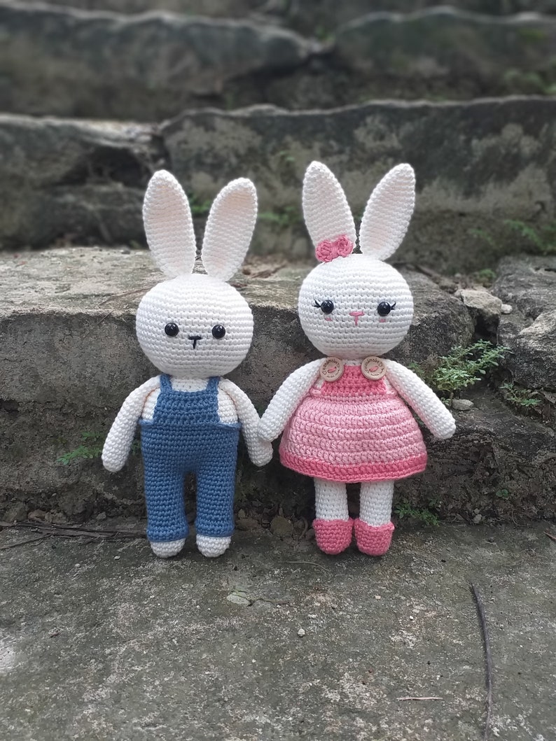 Crochet Boy Rabbit Pattern Boy - Bunny Amigurumi Crochet Pattern PDF - Etsy