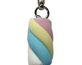 Marshmallow Flump Keyring