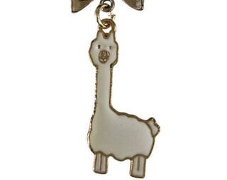 Ciondolo Per Cellulare In Gomma A Forma Di Lama – Miniblings Alpaca, Fatto A Mano A Berlino, 26 Mm, Simpatico E Antiallergico, Regalo Perfetto