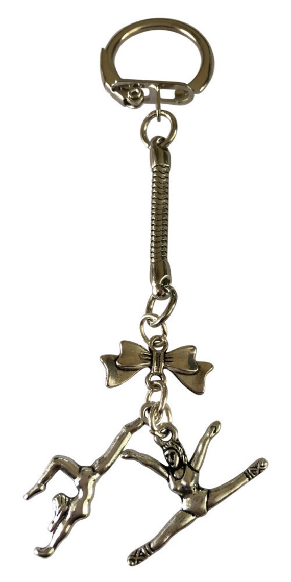Gymnastics Gymnast Keyring