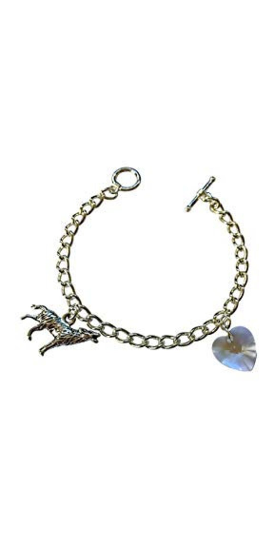 Bracciale in Argento 925 con Cuori