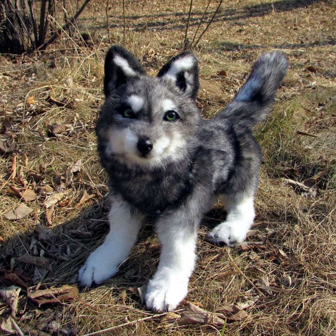 target stuffed wolf
