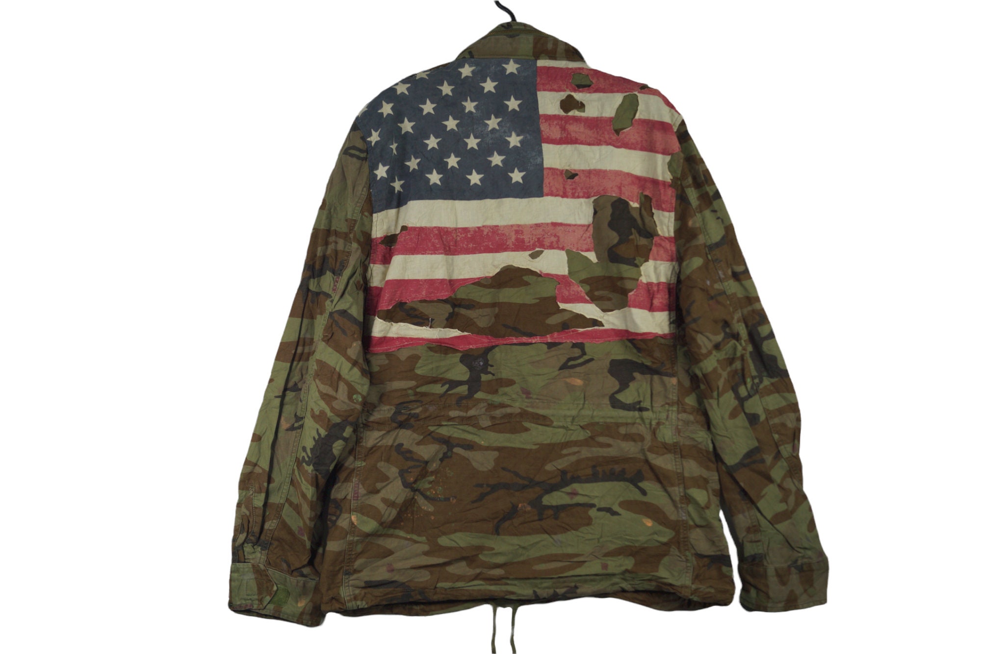Luxury Camo Ralph Laurent Denim & Supply American Flag