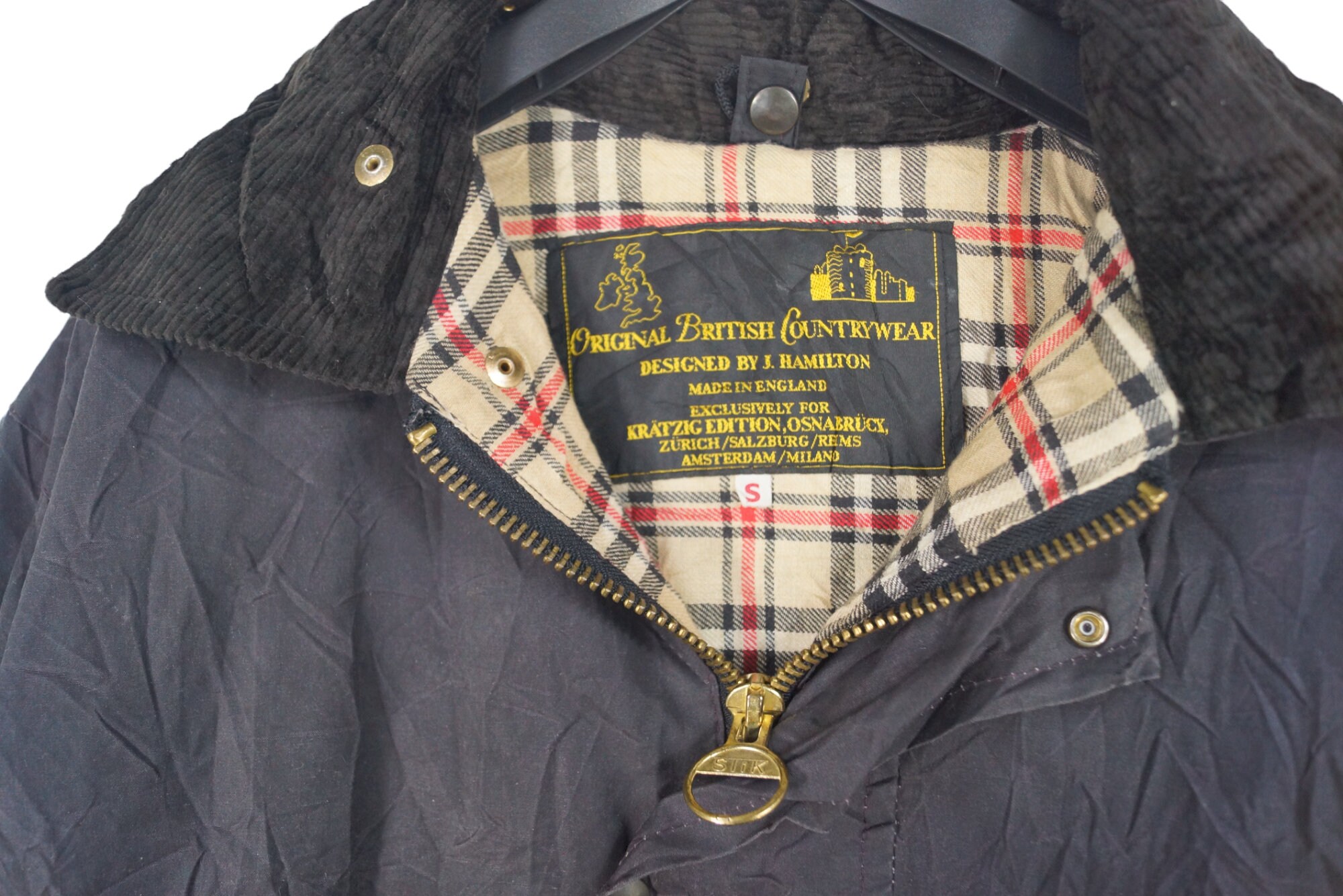 Rare!! Vintage Original British Countrywear by J Hamilton