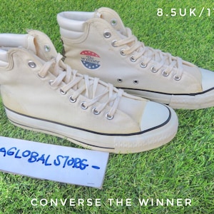 RARE DEADSTOCK!!! Vintage 1970’s Converse The Winner High Top Sneakers White Sz 8.5