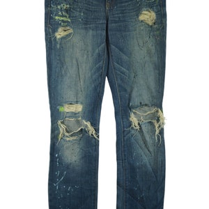 Vintage Abercrombie & Fitch Ladies Jeans Ripped