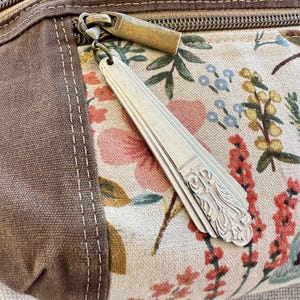 Srebrny uchwyt do zamka/breloczek do kluczy ze sztućców – Królewska Saksonia (1935)