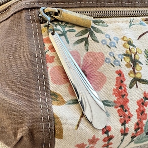 Srebrny uchwyt do zamka/breloczek do kluczy ze sztućców – Brandon (1939)