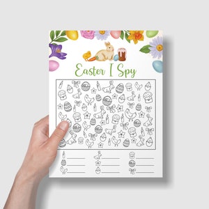 Easter I Spy Game, Easter Preschool | Classroom Kids Activity ...