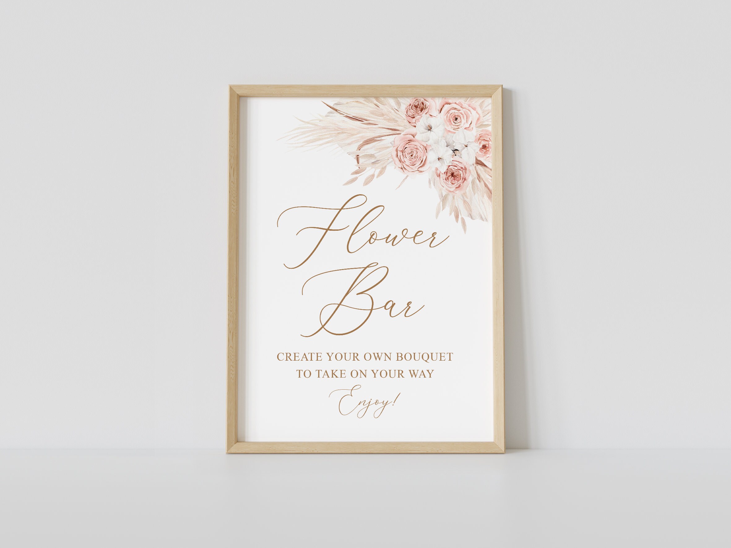 30+ Boho Bridal Shower Sign, BUNDLE, Boho Floral, Decorations, Table ...