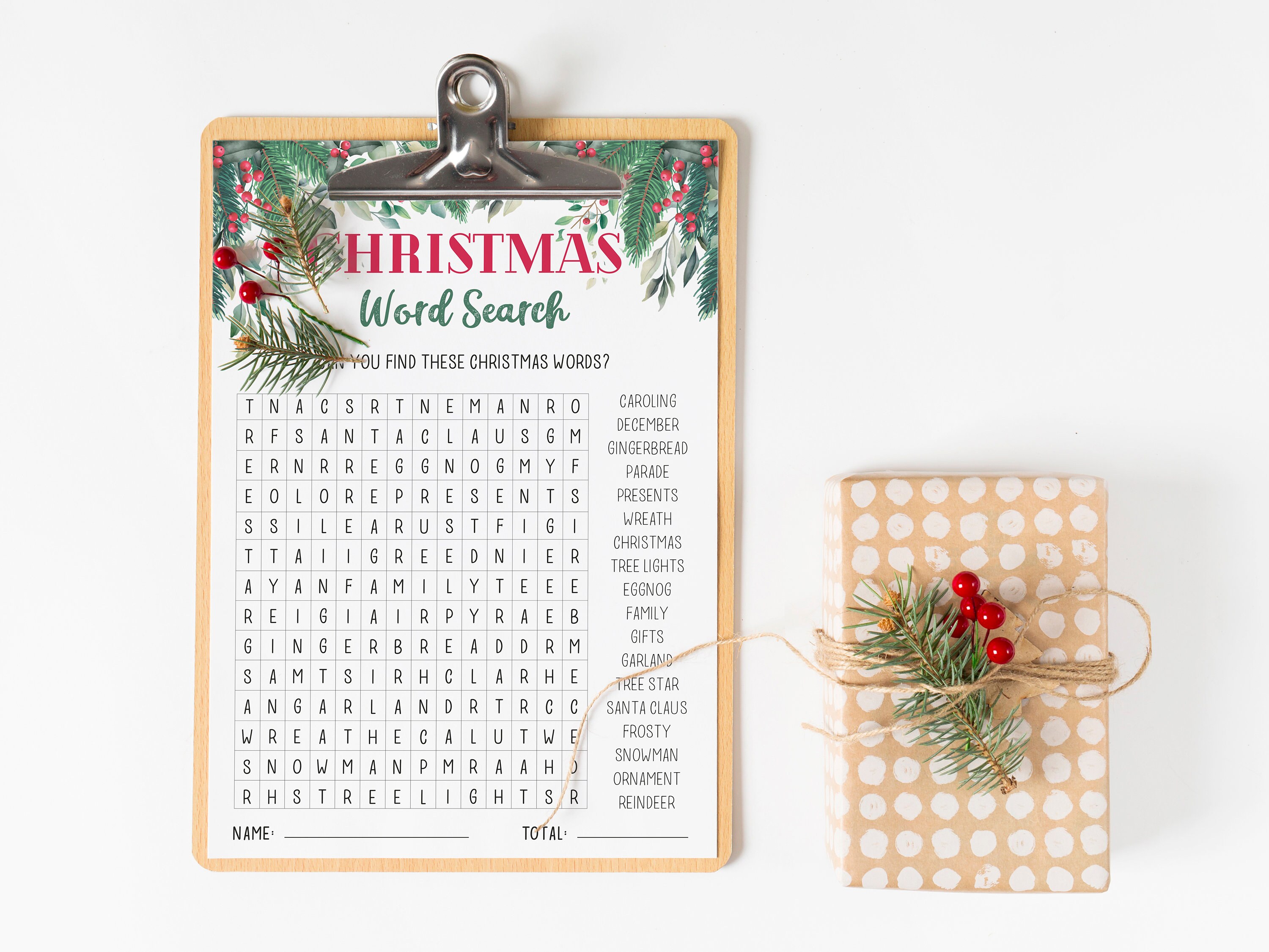 Christmas games printable BUNDLE christmas easy party game | Etsy