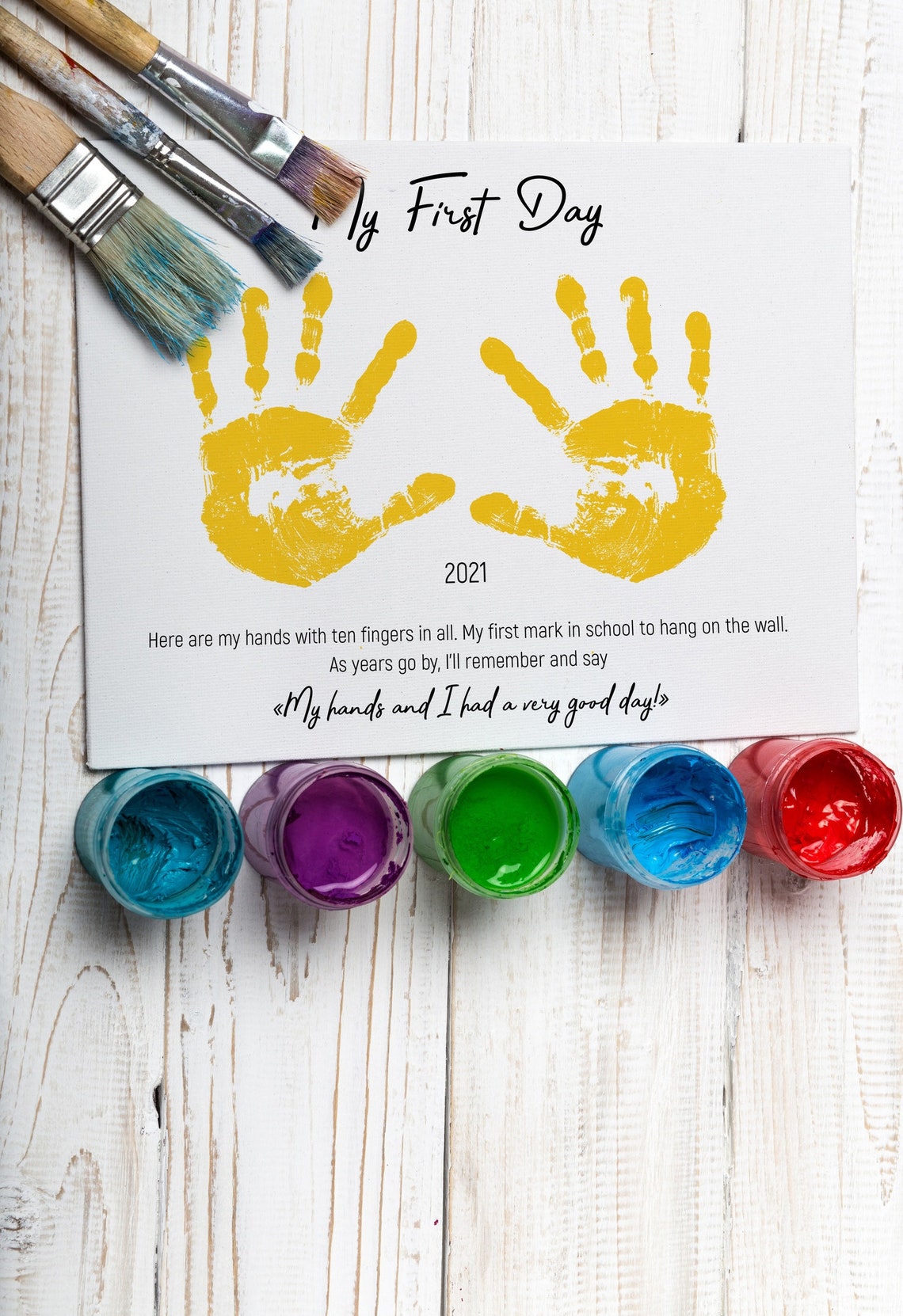 handprint-art-first-day-of-school-keepsake-sign-first-day-of-etsy