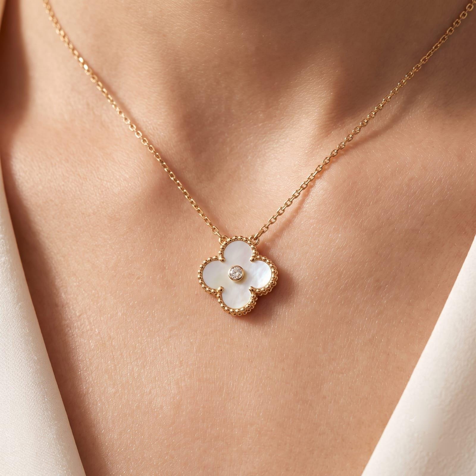 Van cleef necklace 10 motif - Etsy 日本