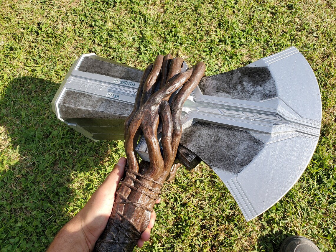Stormbreaker Thor axe replica Etsy