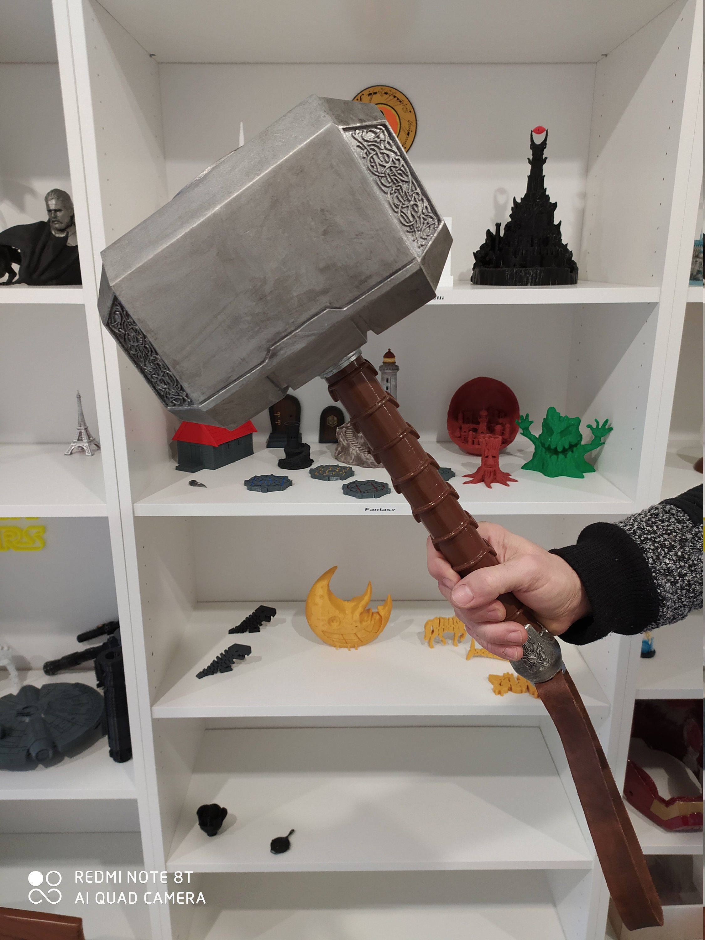 Mjolnir prop replica Thor hammer Etsy