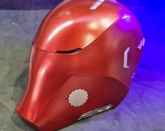 Red Hood Arkham Night helmet wearable
