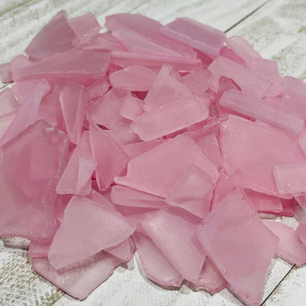 Pink Seaglass-Beach Wedding Decor-Coastal Home Decor-Beach Wedding Supplies-Beach Home Decor-Sea Glass-Resin-Seaglass-Wedding Decor