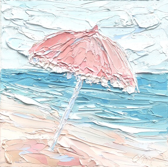 Pastel pink umbrella deals