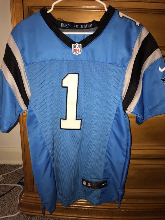 blue cam newton jersey