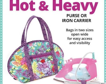 Hot And Heavy Iron Bag Sewing Pattern: ByAnnie Purse in 2 Sizes (Add-on Video)
