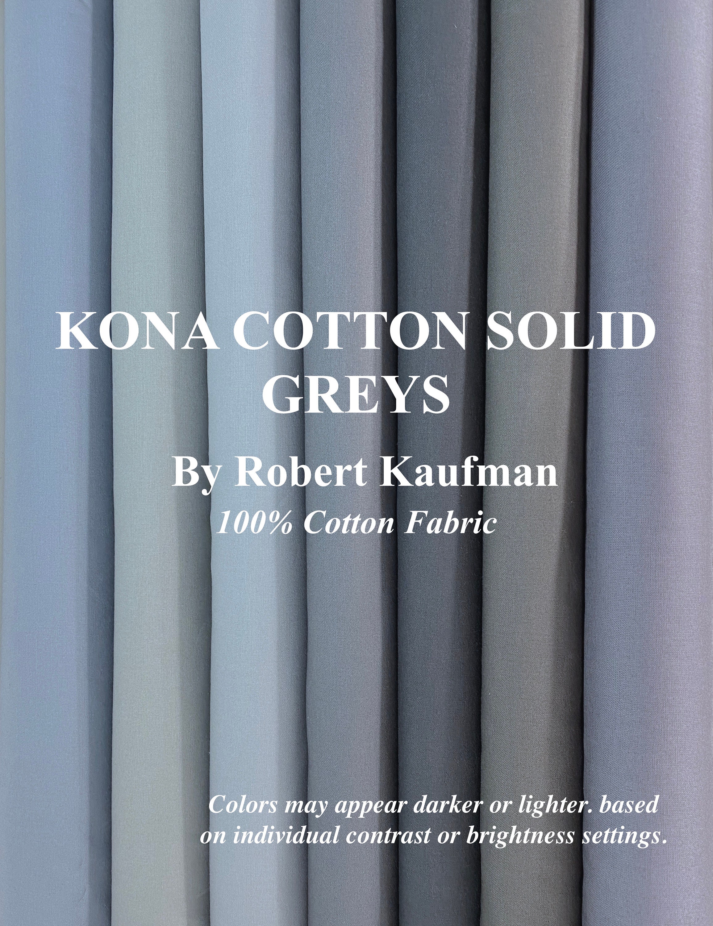  Kona Cotton Snow, Fabric by the Yard