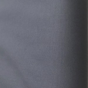 KONA COTTON GRAPHITE Fabric Grey Solid By Robert Kaufman Quilt Cotton K001-295 Dark Grey  See Photos Read Description