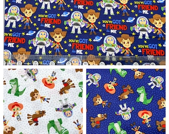 TOY STORY 100% Quilt Cotton Licensed Disney by Camelot CHOOSE Quilt or Craft; Pls See Photos-Read Description
