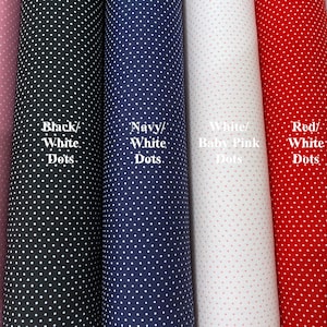 Robert Kaufman Micro Dots Cotton Fabric: Sevenberry Petite Basics 100% Cotton
