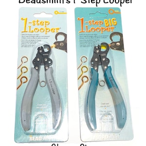 Beadsmith® 1-step Looper® Jewelry Making Tools/pliers for 24-18G Wire Work  Easy & Quick Loop Making Loops in 1.5mm, 2.25mm or 3mm Sizes 