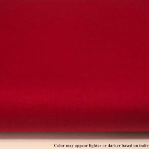 KONA Cotton CHINESE RED Fabric Solid By Robert Kaufman K001-1480 See Photos pls read description