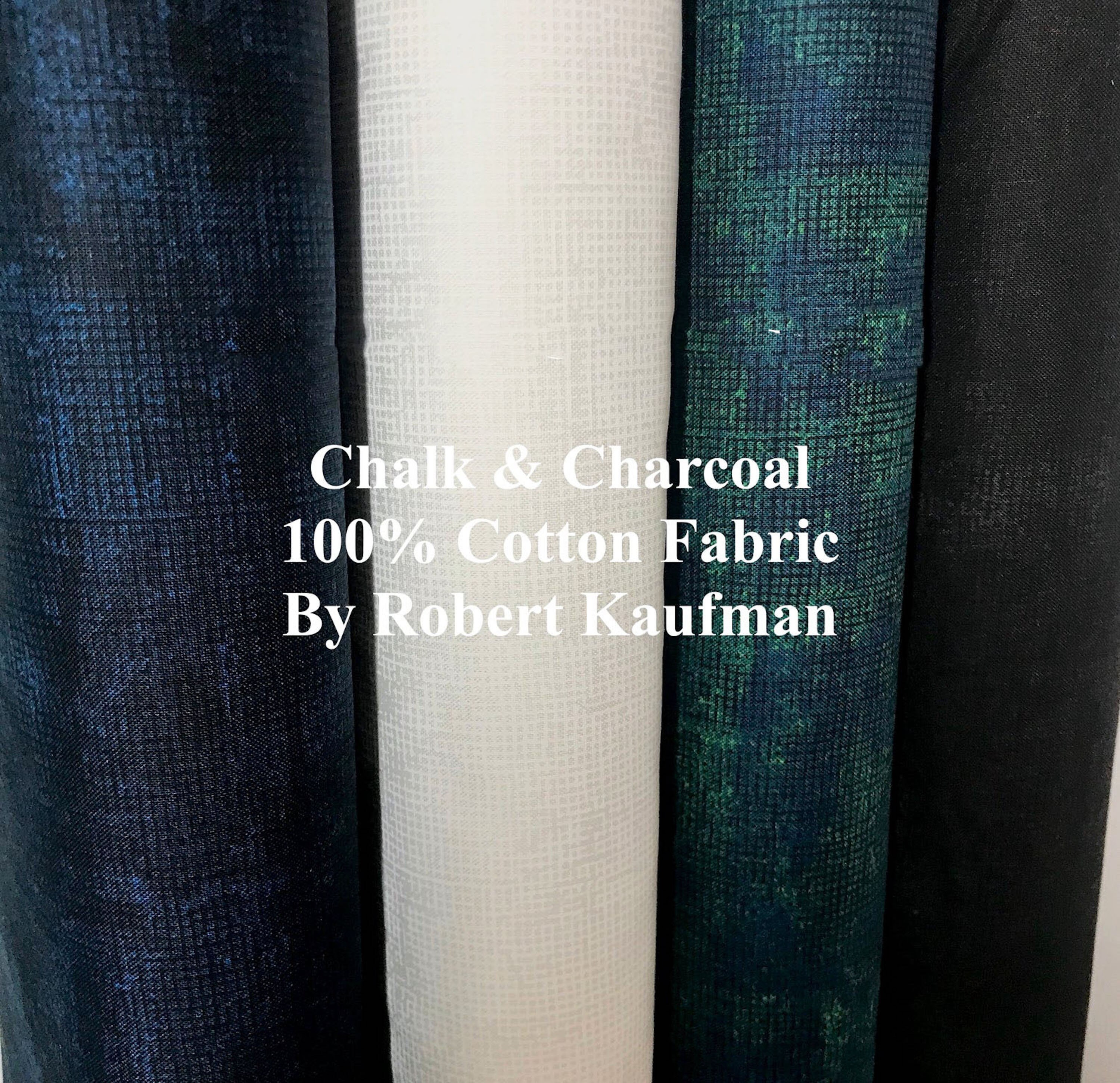 thumbnail image 2 of Robert Kaufman Fabric Chalk And Charcoal Cyprus 108 Wide Back #AJSXD... 2 of 12