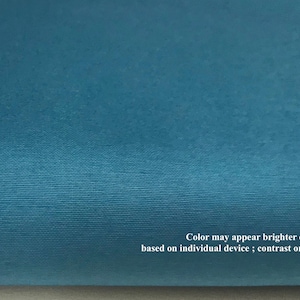 KONA Cotton Solid TEAL BLUE Fabric By Robert Kaufman Blues  K001-1373 Cut Yard Quilt or Craft