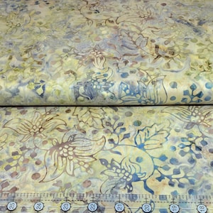 Edyta Sitar BATIK BAKERS DOZEN Fabric Biscotti Floral Branch Ab-8938-N Laundry Basket Quilts 100% Cotton; Pls See Photos -Read Description