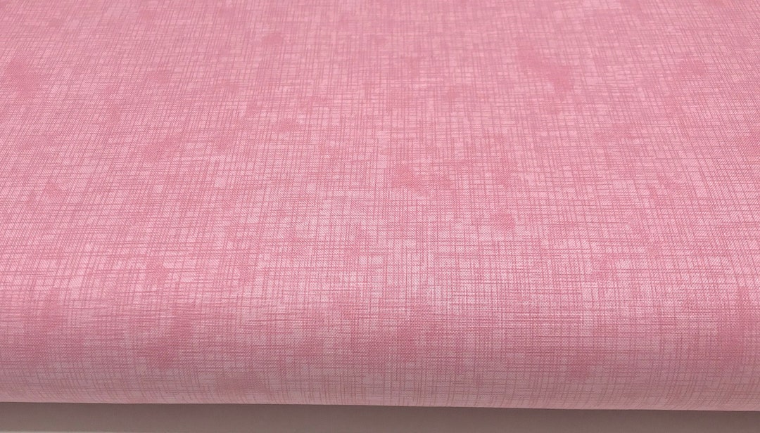 Quilters Linen BUBBLE GUM Pink Fabric by Robert Kaufman 100 Cotton for Quilt Craft or More Etsy