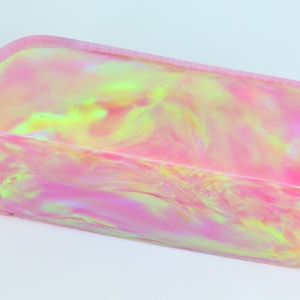 Oparex Opal 392g OLP307 Coral Lover Pink Imitation Opal Rough with Aurora / Nebula Pattern for handmade opal jewelry ring and pendant