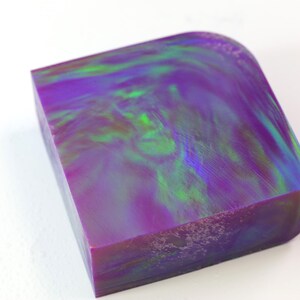 Oparex Opal 122g OLP341 Sunset Lavender Purple Imitation Opal Rough with Aurora Nebula