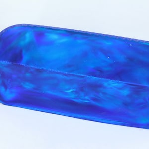 Oparex Opal 350g OLP350 Deep Ocean Imitation Opal Rough Stone Block with Aurora / Nebula Pattern resin handmade jewelry wood pen gift