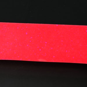 Oparex Opal 103g OLP455 Glitter Opal Neon Pink UV Reactive Imitation Opal Block Stone Rough with Glitter Pinfire for stone carving and inlay