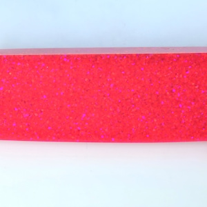 Oparex Opal 100g OLP425 Glitter Opal Pink Red Imitation Opal Block Stone Rough with Glitter / Pinfire Pattern for stone carving and inlay