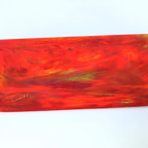 Bendable Oparex Opal 2mm slice OLP345 Dear Ruby Red Imitation Opal Slice Stone Aurora Nebula custom DIY marrige wood ring pendant bracelet 2