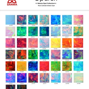 Oparex Opal 288g OLP335 Green Chameleon Imitation Opal Rough Block ...