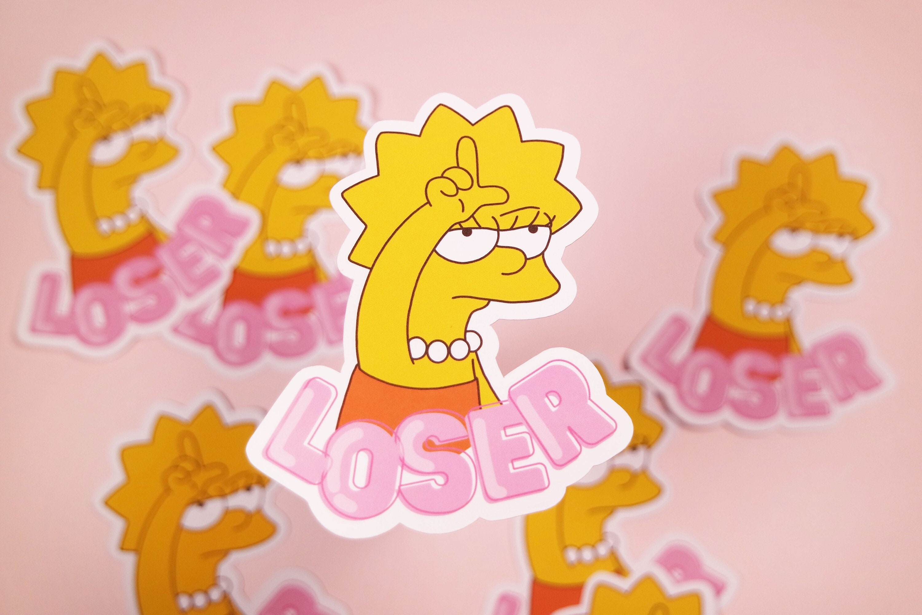 Lisa Loser Sticker : Süße Sticker Kawaii Stickers Anime | Etsy